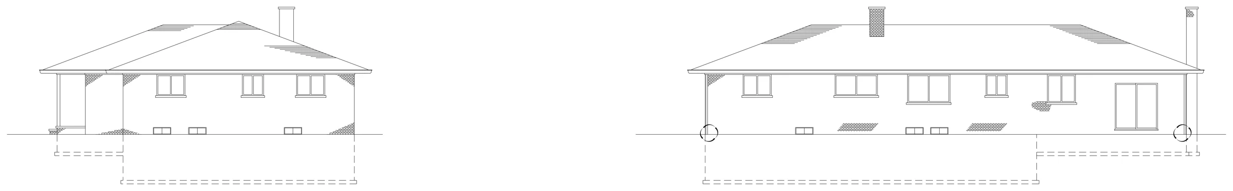As-built elevations: Assumed sizes clouded for site check